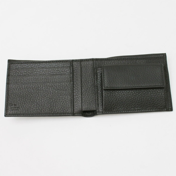 Gucci Calfskin Black Wallet Bifold - Picture 1 of 3